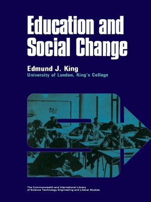 cover image of Education and Social Change